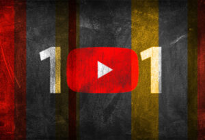 YouTube 101 play button graphic