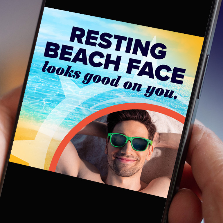QCIA Resting Beach Face - thumbnail
